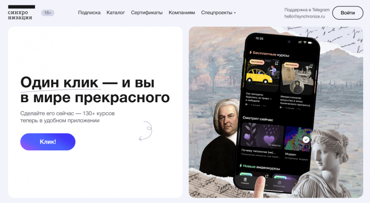 Онлайн школа Синхронизация